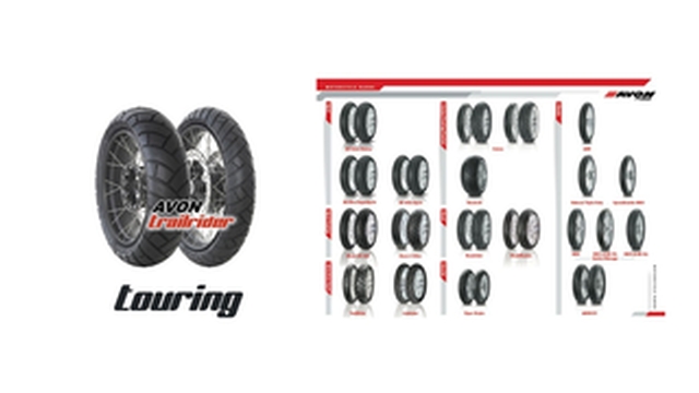 Motorcycle tyres AVON